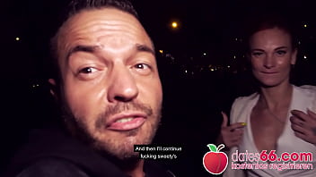 Redhead ▲ Kessie Shy Banged ▲ Behind Billboard In The Middle Of Berlin! Dates66.com (full Scene)