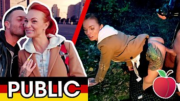 Outgoing Kessie Shy ▲ Fucked Outdoors ▲ Behind German Ad Board! Dates66.com