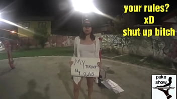 Feminist Puke Puking On My Cock