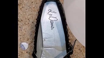 Black Flats Shoes Cum