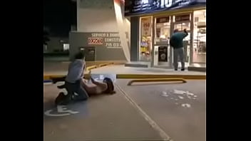 Bitch In Mexico Sucking Dick Infront Of Gas Station