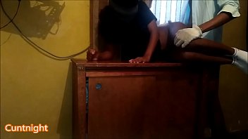 Sexy Brunette Gets Fucked At Home After Work - I Met Her At Cuntnight.com