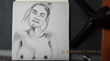 Woman, Art, Draw, Dibujo - Unknown - 2025 - Steamy - Session - Video 2917975