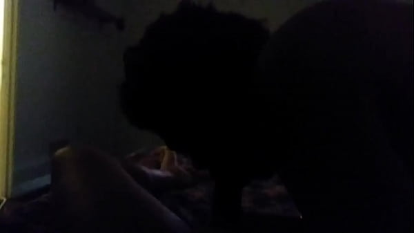 Ebony Sucks And Swallows For The Buck