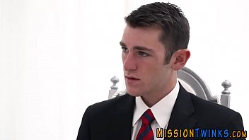 Mormon Elder Gobbles Bishops Cock