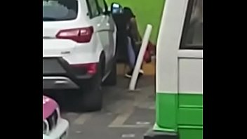 Sorprendimosa La Vecina Cogiendo En La Vía Publica