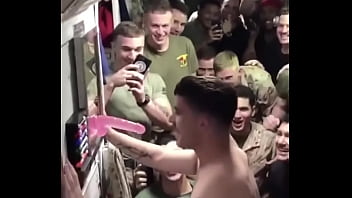 Straight Guy Going Down On A Dildo