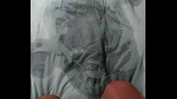 She Pisses In Pantyhose In Bed