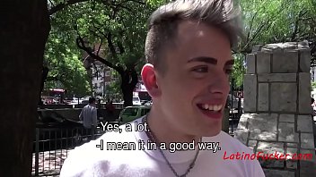 Hot Latino Guys Try New Things For Money