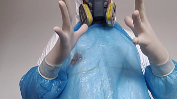 Putting My Surgical Gloves