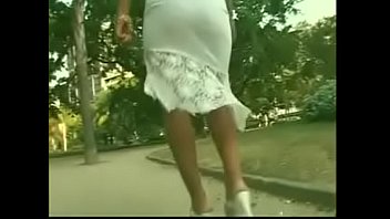 Girl In Heeled Thong Sandals