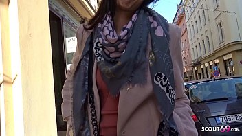 German Scout - Skinny Long Legs Teen Ashley Seduce To Fuck At Real Street Casting