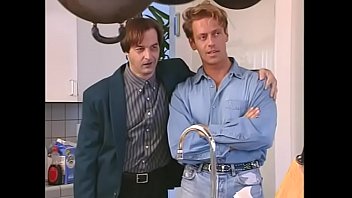 Brunette Slides Her Cunt Onto Ripped Dude' Cock As Second Babe Licks His Balls - stockings, cumshot, cum, blonde, blowjob, doggystyle, deepthroat, lingerie, dick, natural-tits, spec - Video 2848369