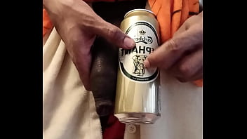 Mulato Presenting Thoughts, Cock And Dancemoves In Mask And Pyjammas Danish Speaking