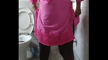 Indian Bhabi Pissing In Toilet