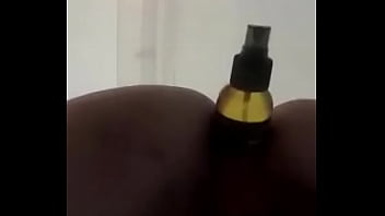 My Gf Plugs Her Ass Then I Shoot My Load Watching