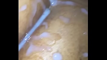 She After 3 Hours Of Sex After I Finally Came. Got Lots Of Cum B., Link Up For More