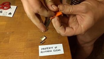 Locking Up For Mistress Elena Feb 18