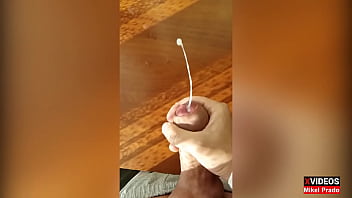 Slowmo Cumshot Young Bald Cock Mikel Prado - Dick Evolution