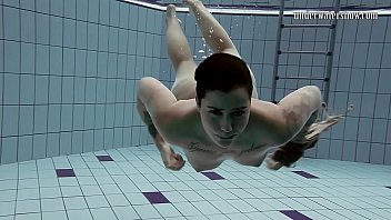 Chubby Cutie Underwater Naked