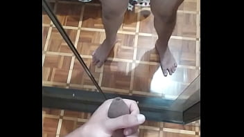 Novinho Safado Na Punheta De Frente Pro Espelho