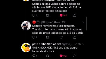 Pato Brabo Jantando O Flamenguista