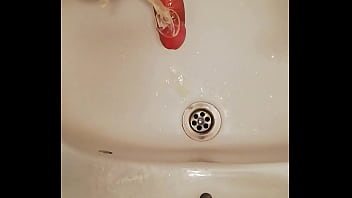 Jerking Off With Found Used Condom