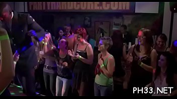 Tons Of Gangbang On Dance Floor - hardcore, interracial, blowjob, amateur, party, cfnm, group-sex - Video 2750196