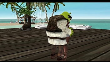 Shrek Dando Umas Bitocas Na Novinha Enquanto Corno Assiste