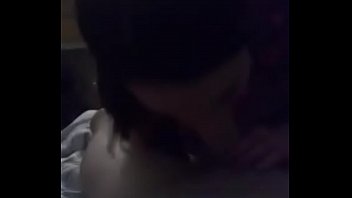 Slurping Her Boyfriends Cock