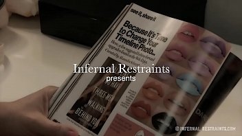 Chick Is Doing Things In Front Of Her Mirror