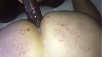 Curved Bbc Making Soft White Booty Bounce Slo Mo