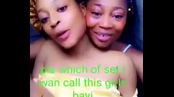 Smoking With Boobs Being Pressed