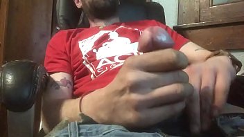 After Obsessively Working On New Business A Raging Erection Had To Be Stroked Off