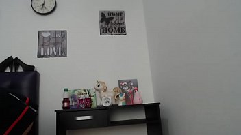 Racy Teen Stuff Vibrator In Her Panty Firmly On Webcam - Broadcast From Botswana