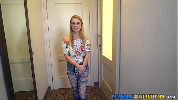 Nubile Teen Penetrated Doggy Style During Her Fake Casting