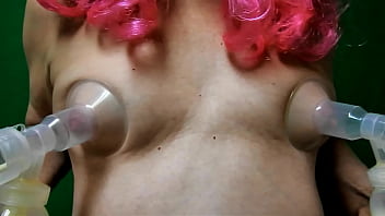 Cdcumdump Milking Tits With Electric Breast Pump