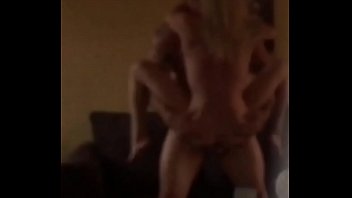 Little Blonde Climbs On To Ride A Big Dick