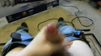 Jerking Off My Uncut Cock Until It Cums, Foreskin