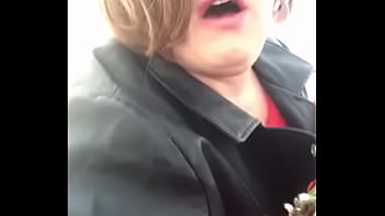 Karenbabes Geordie Tranny Meets Unsuspecting Stranger For A Hot Spanking With A Paddle And Severe Throat Fucking. Amateur Tranny Slut