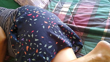 Tía Andrea D. Y Tocada Por Su Sobrino Mayor