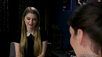 Best Shemale Agent Fucks Young Model