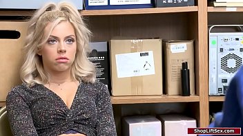 Teen Babe Failed To Steal And Got Fucked - teen, hardcore, blonde, blowjob, amateur, smalltits, bigcock, lingerie, office, reality, allie-nicol - Video 2821463