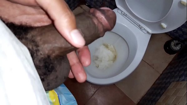 Stepbrother Caught Peeing In Toilet