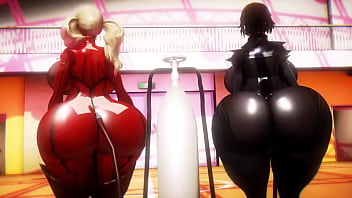 Ann And Makoto Hourglass Inflation