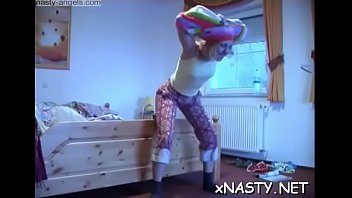 Hot-tempered Young Jessika Had To Play With Her Snatch