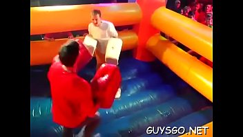 Deepthroating These Lengthy Dongs - anal, blowjob, party, gay, orgy, group-sex - Video 2802515