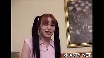 Lovely Brunette Floozy Vikki Delighting Fucker With Fellatio
