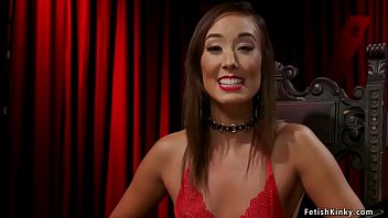 Asian Milf Domme Anal Fucks Gimp Man