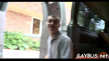 Explicit Dong Riding With Gays - anal, sex, blowjob, assfucking, bus, gay, muscle, hunk, straight-guy - Video 2787146